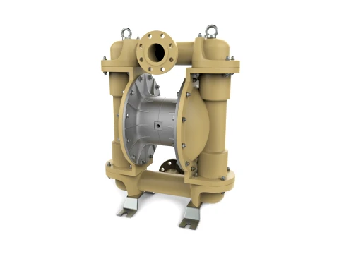Pneumatic diaphragm pump 3D Model