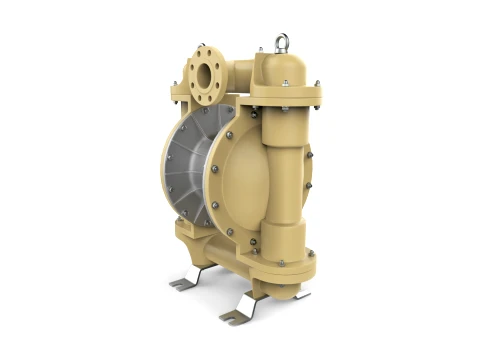 Pneumatic diaphragm pump 3D Model