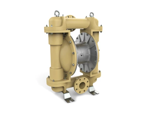 Pneumatic diaphragm pump 3D Model