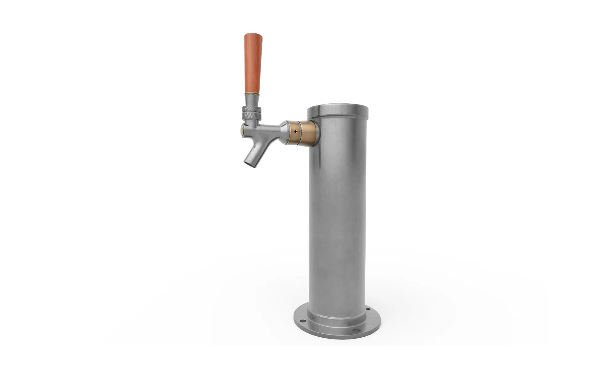 Beer Tower 3D Model .c4d .max .obj .3ds .fbx .stl .blend 