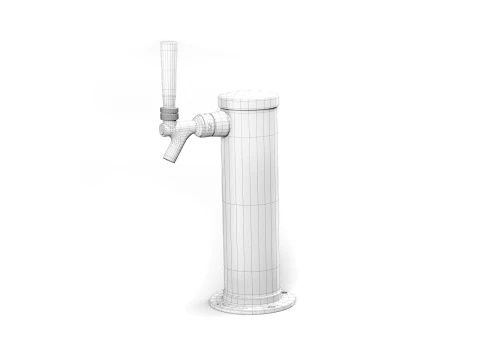 Beer Tower 3D Model
