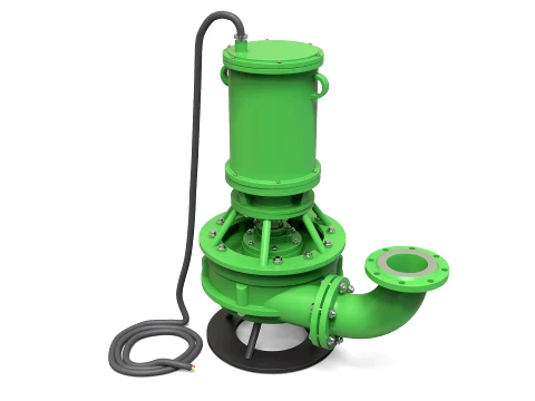 Submersible High Pressure Pump Model 3D