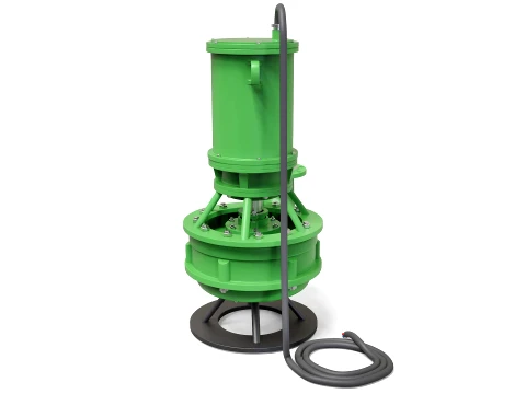 Submersible High Pressure Pump 3D Model