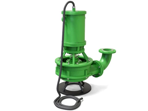 Submersible High Pressure Pump 3D Model