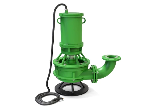 Submersible High Pressure Pump 3D Model