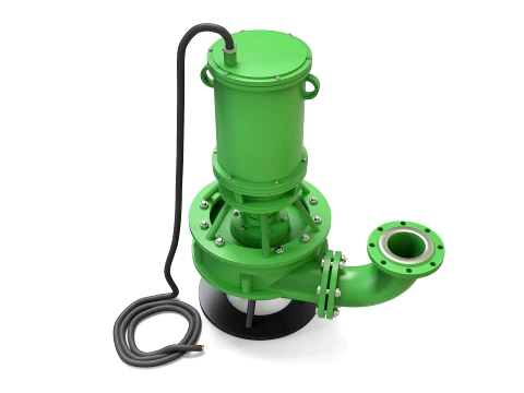 Submersible High Pressure Pump 3D Model