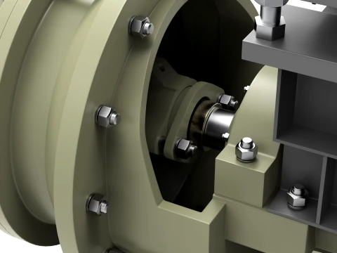 Pump centrifugal Gkl 3D Model