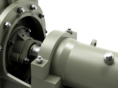 Pump centrifugal Gr2 3D Model
