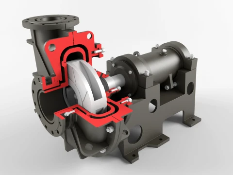 Pump centrifugal Gr2 3D Model