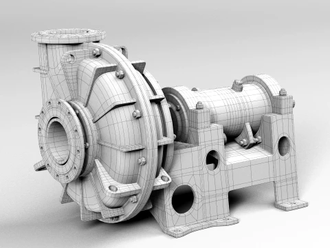 Pump centrifugal Gr2 3D Model