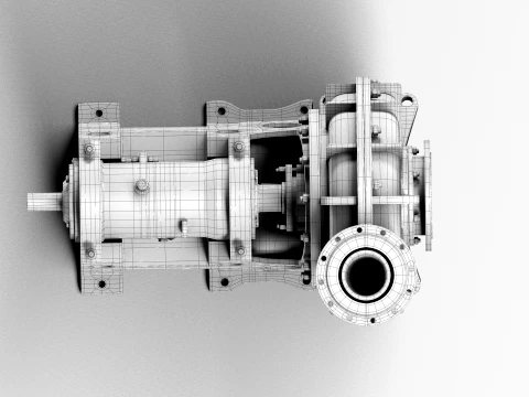 Pump centrifugal Gr2 3D Model