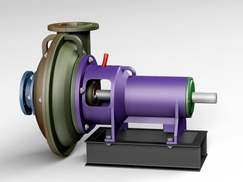Pump centrifugal GR 3 3D Model