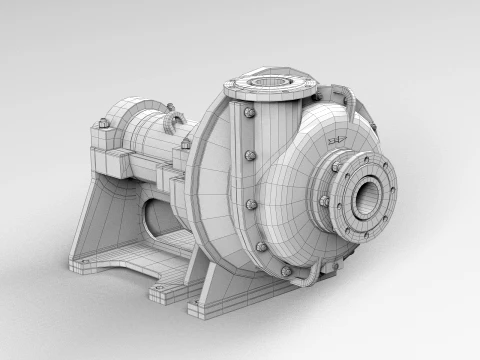 Pump centrifugal 3D Model