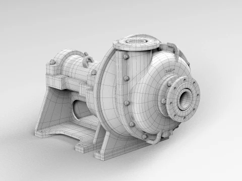 Pump centrifugal 3D Model