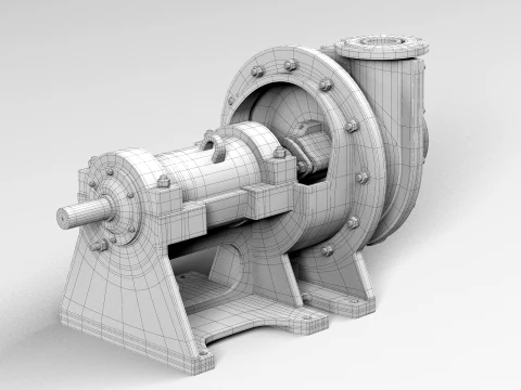 Pump centrifugal 3D Model
