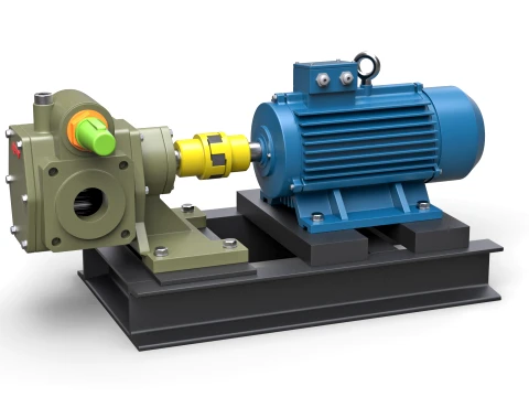 Pump gear 3D Model