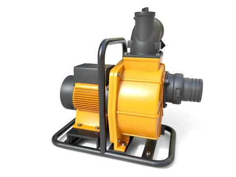 Electric Water Transfer Pump 3D Model