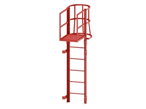 Escape Stair 3D Model