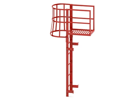 Escape Stair 3D Model