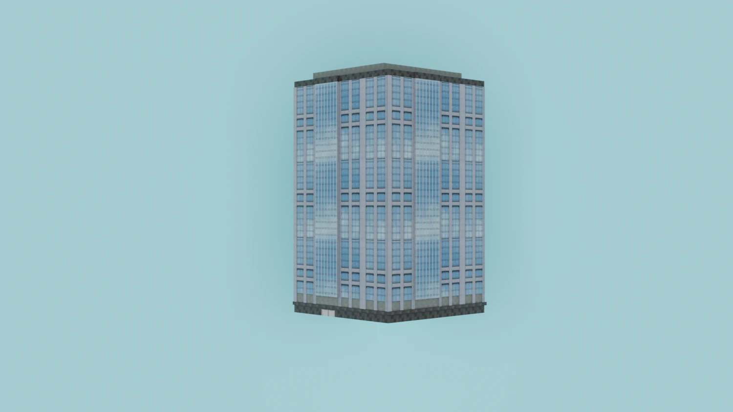 office building 3D Model .c4d .max .obj .3ds .fbx .stl .blend 
