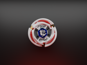 beyblade l dragon 3Dモデル