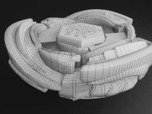 beyblade l dragon 3Dモデル