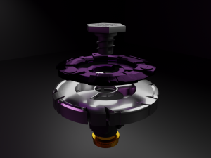 beyblade 3Dモデル