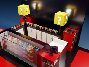 toy kiosk 3D मॉडल