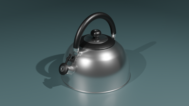 kettle 3D Model .c4d .max .obj .3ds .fbx .stl .blend 