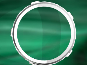 3d file of wedding ring model 3D Модель