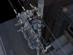 tokyo street - japanese street Model 3D