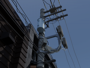 tokyo street - japanese street Model 3D