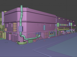 tokyo street - japanese street Model 3D