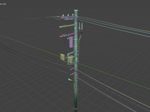 tokyo street - japanese street Model 3D