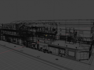tokyo street - japanese street Model 3D