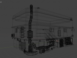 tokyo street - japanese street Model 3D