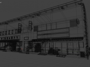 tokyo street - japanese street Model 3D