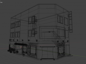 tokyo street - japanese street Model 3D