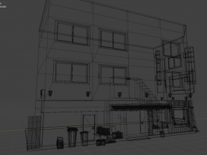 tokyo street - japanese street Model 3D