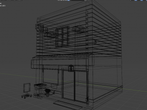 tokyo street - japanese street Model 3D