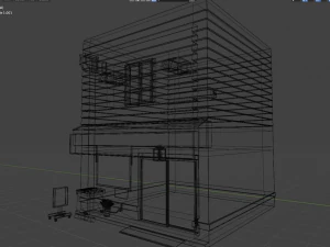Tokyo street - japanese street 3D Model