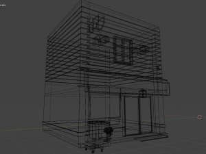 tokyo street - japanese street Model 3D