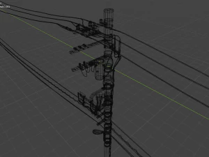 Tokyo street - japanese street 3D Model
