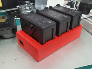 dji fpv battery slot holder Modello 3D