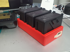dji fpv battery slot holder Modello 3D