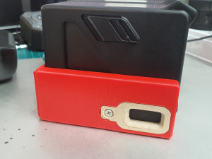 dji fpv battery slot holder Modello 3D
