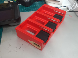 dji fpv battery slot holder Modello 3D