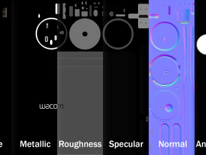 wacom intuos pro medium pth-660 3D Model