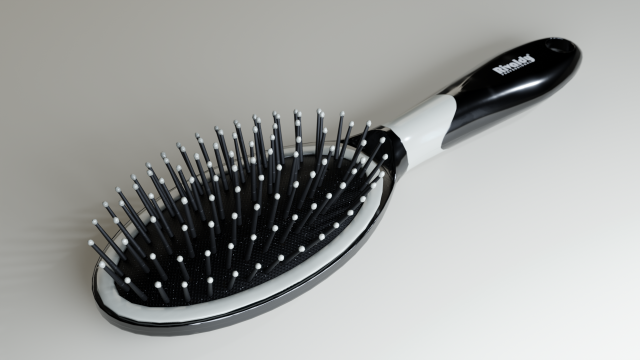 hairbrush rivaldy professional 3D Model .c4d .max .obj .3ds .fbx .stl .blend 
