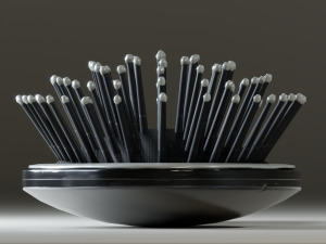 hairbrush rivaldy professional 3D Model